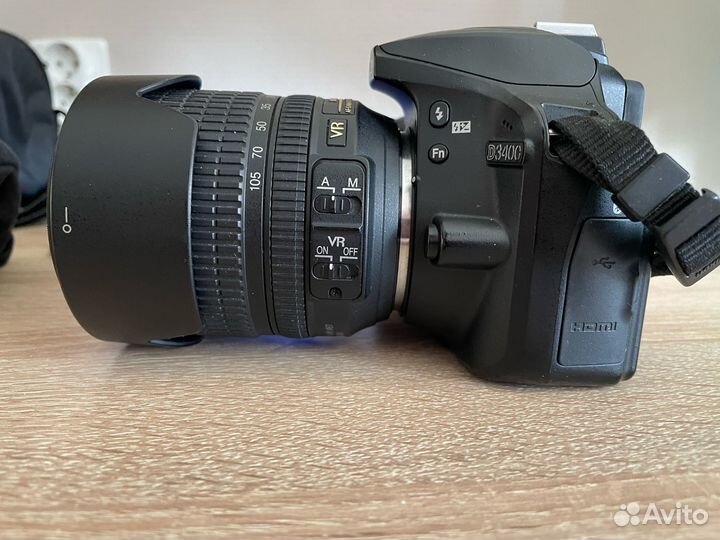 Nikon D3400 kit 18-105mm VR