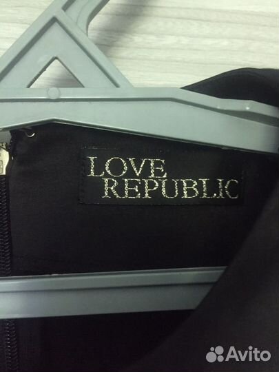 Платье чёрное