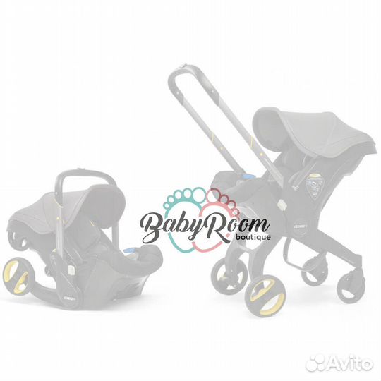 Doona - автокресло переноска - Blush Pink