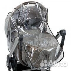 Дождевик на коляску универсальный