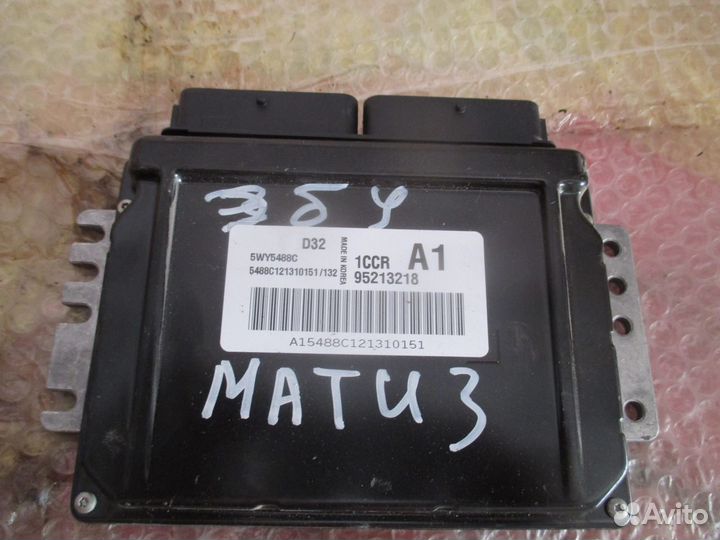 Электронный блок управления. Дэу матиз