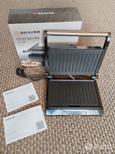 Гриль-пресс brayer BR2003