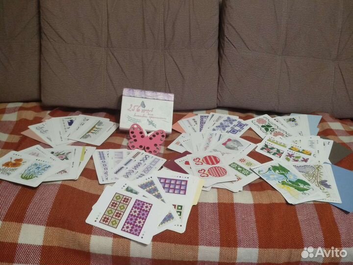 256 узоров для вышивки крестиком