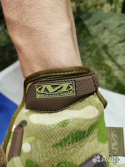 Тактические перчатки Mechanic M-Pact мультикам