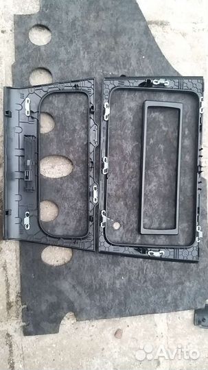 Накладка магнитолы 2 din golf 6 гольф 6