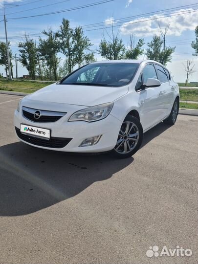 Opel Astra 1.6 AT, 2011, 140 000 км