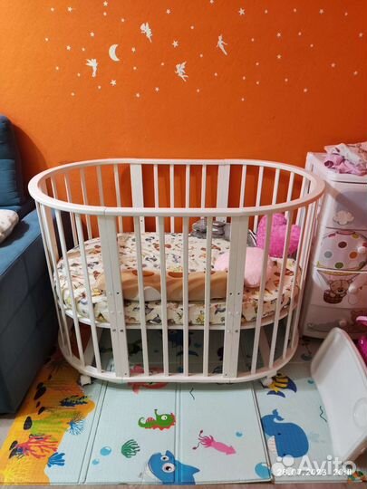 Кровать круглая овальная