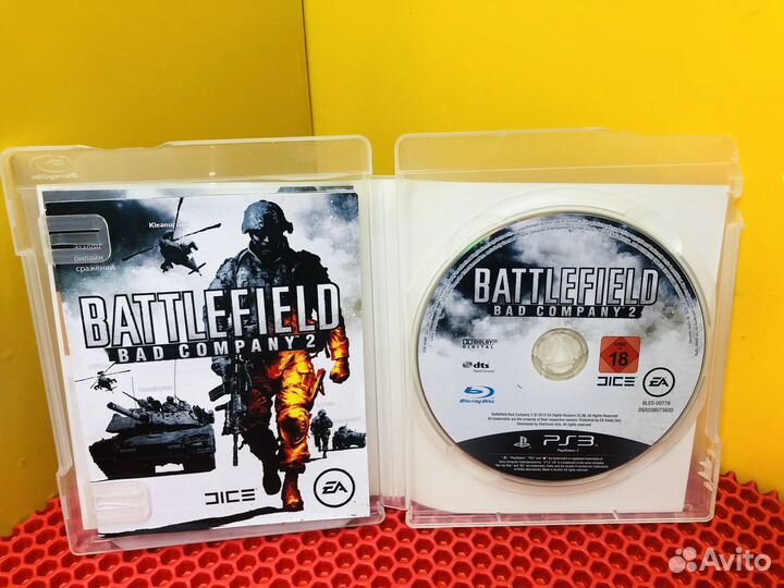 Z.7721 диск PS3 Battlefield Bad Company 2