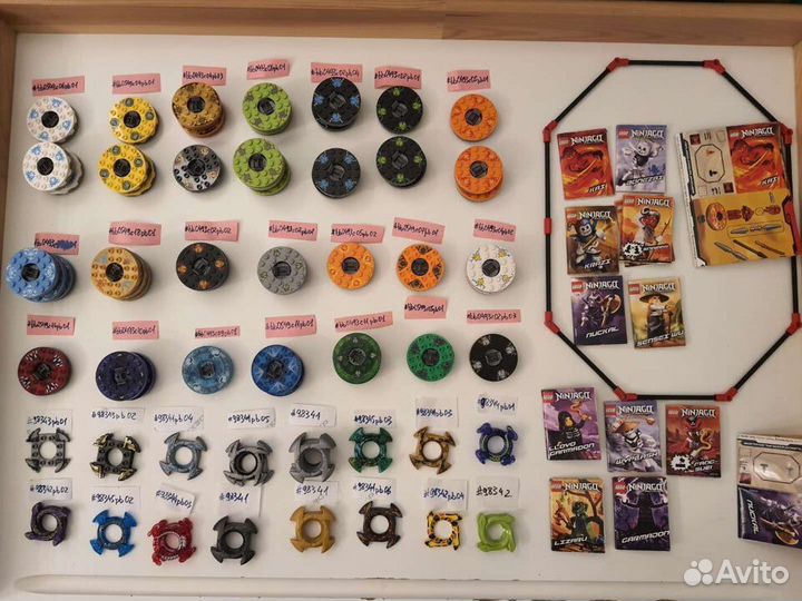 Минифигурки lego ninjago, спиннеры/кружитцу