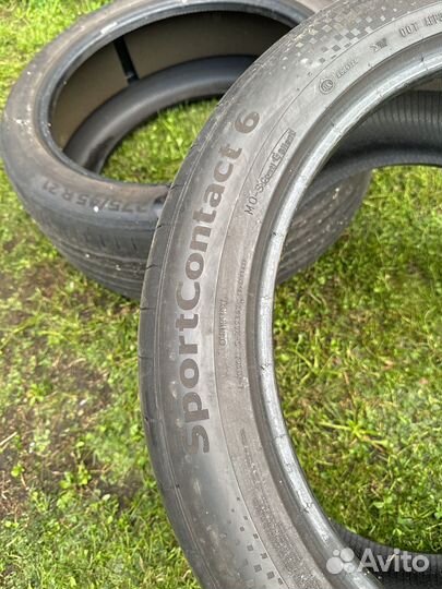 Continental SportContact 6 275/45 R21 107Y