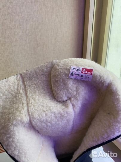 Сапоги женские зимние 42 rieker