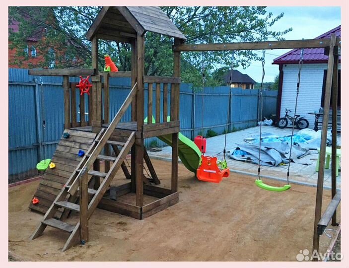 Детский игровой спортивный комплекс