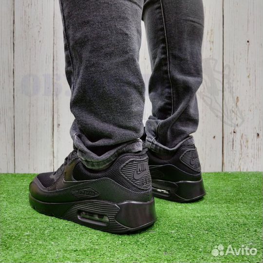 Кроссовки Nike air max 90 black Р41-44