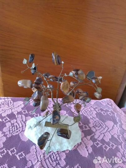 Деревце счастья. Тигровый глаз