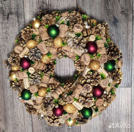 Новогодний рождественский венок