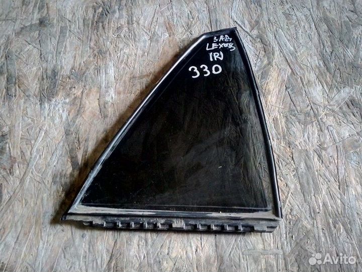 Стекло кузовное глухое заднее правое Lexus Rx330 2
