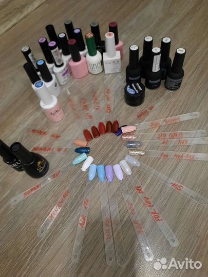 Гель-лаки пакетом