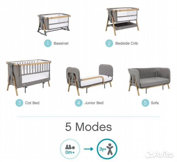 Колыбель tutti bambini cozee lux