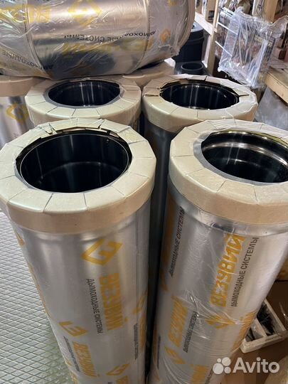 Трубы для дымохода сэндвич 150/220 1м