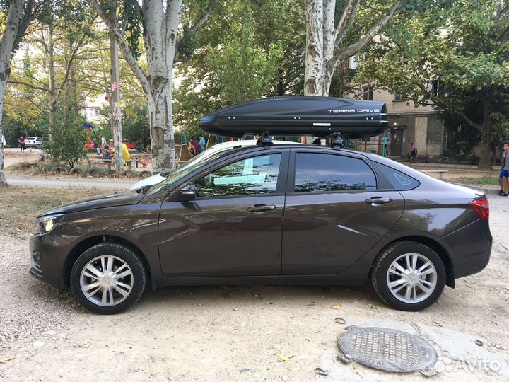 Бокс на крышу LADA Vesta аэро