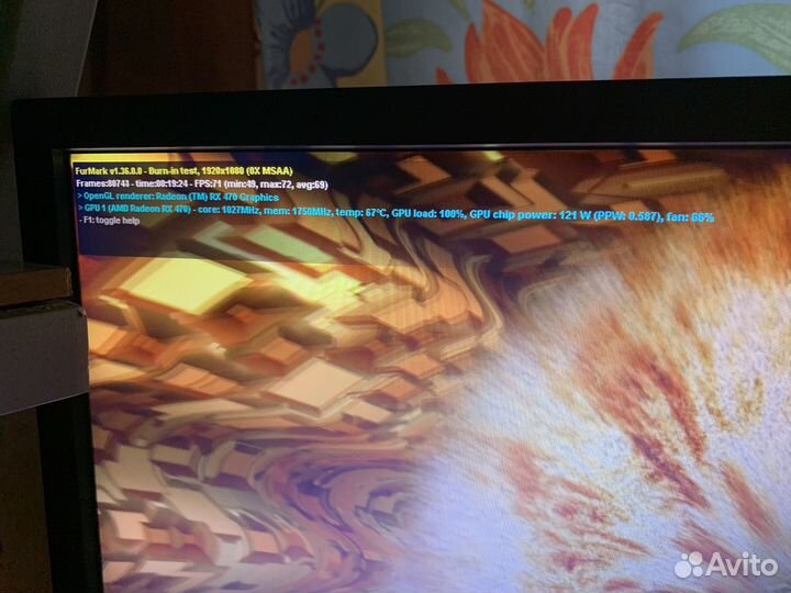 Видеокарта Sapphire RX470 4Gb