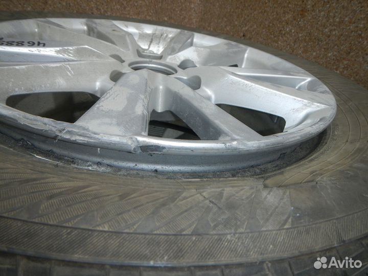 Диск колесный литой R16 5*114,3 j6,5 ET40 DIA60,1