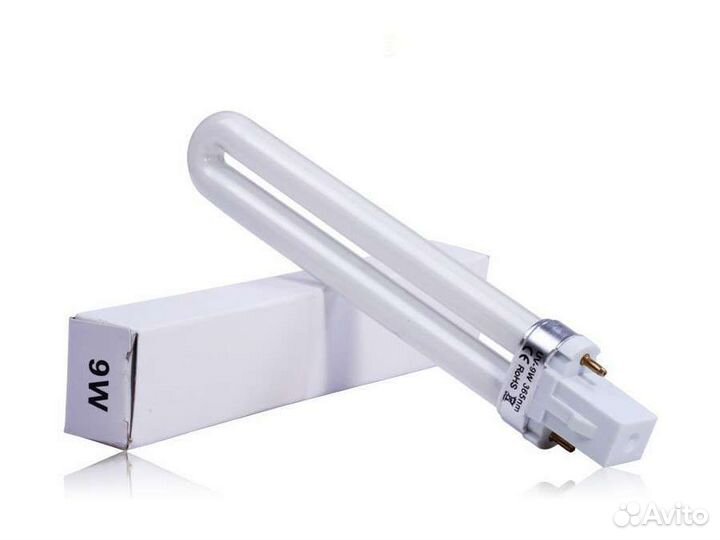 Лампа уф 9Вт для сушки ногтей