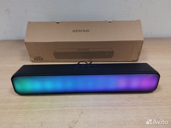 Колонка V9 Bluetooth jack RGB