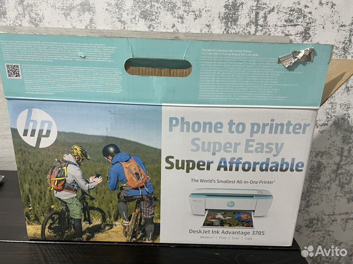 Мфу принтер цветной hp 3785