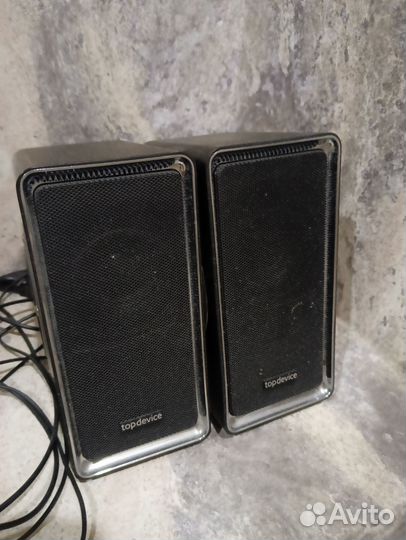 Колонки с сабвуфером