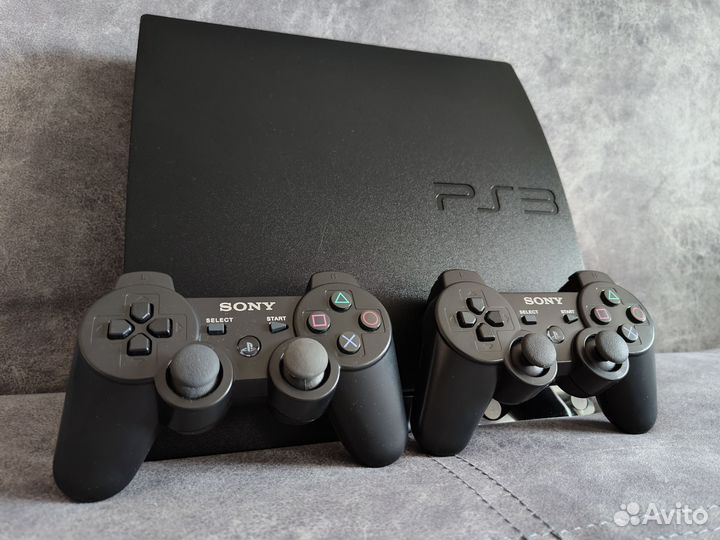 PS3 1821 игра, 2 джойстика, прошитая
