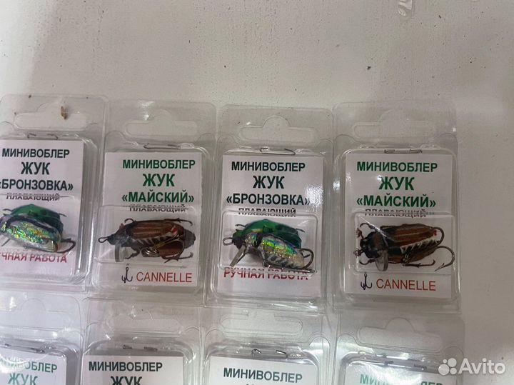 Майский жук на голавля