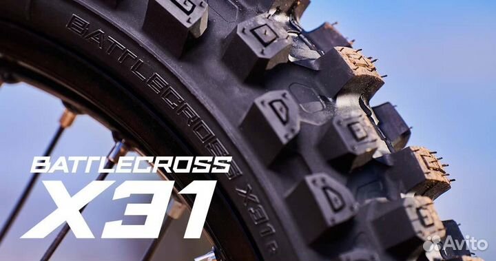 Эндуро шины 80 100 21+110 100 18 Bridgestone X31