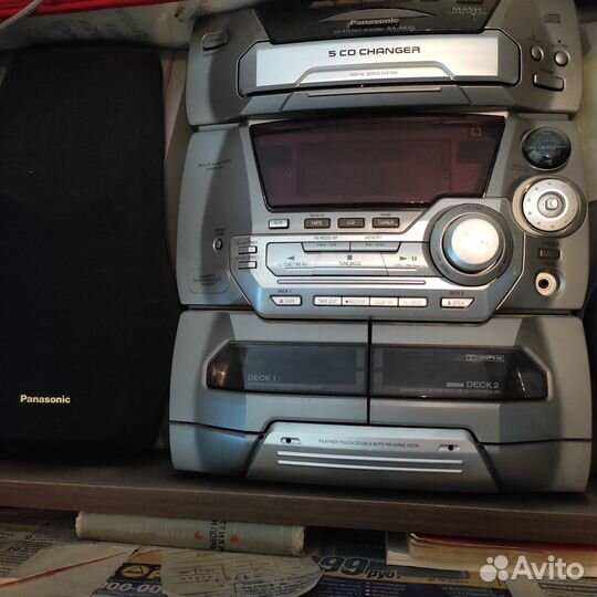 Музыкальный центр panasonic sa ak 45