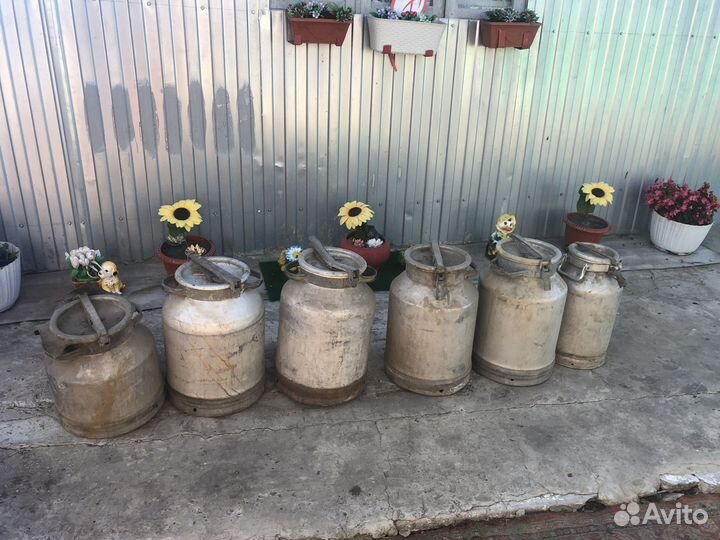 Фляги бидоны алюминиевые бу