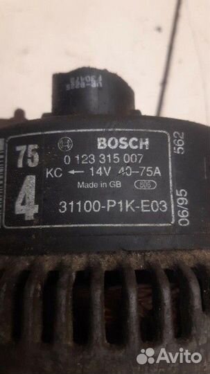 Генератор Honda Civic