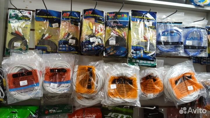 Кабель 3,5jack-2rca или аух-2 тюльпана