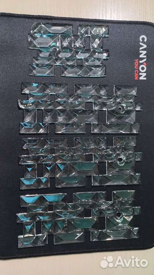 Хрустальная люстра СССР винтажная