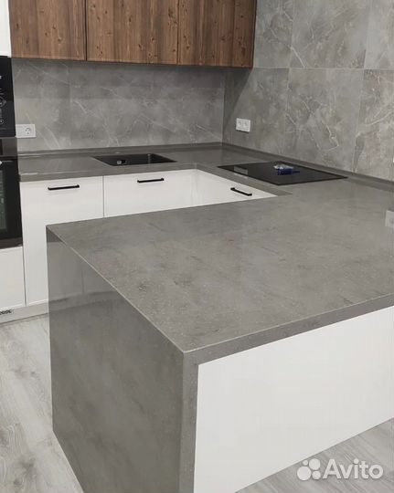 Кухня новая по индивидуальному проекту