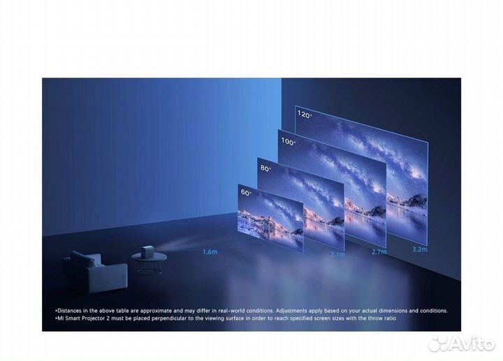 Проектор Xiaomi Mi Smart Projector 2(Full HD),CN