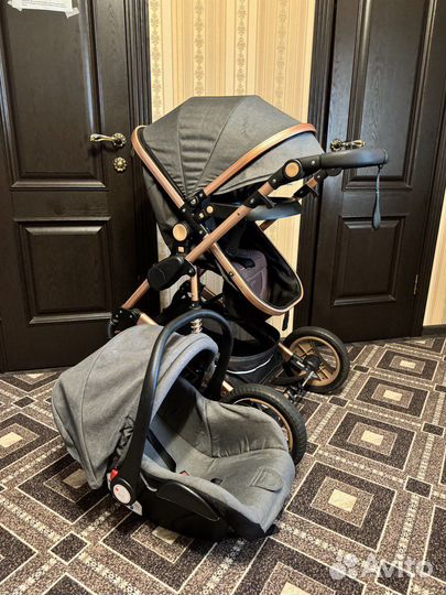 Детские санки коляска