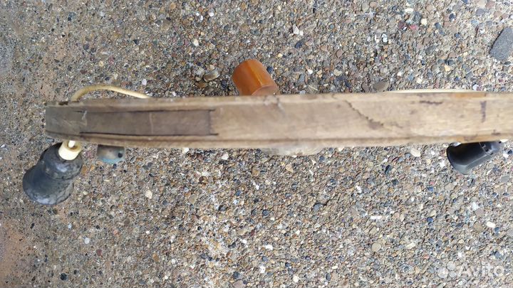 Люстра подвесная колесо от прялки дерево