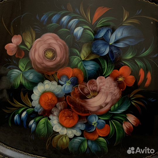 Поднос жостово большой СССР