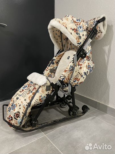 Санки коляска ника