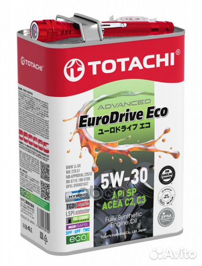 Totachi eurodrive ECO Fully Synthetic 5W