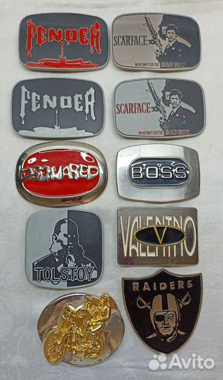 Пряжка бляха для ремня 40 мм