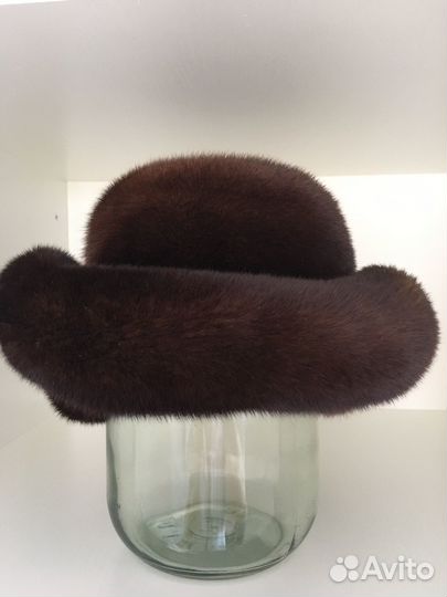 Шляпа зимняя женская норковая