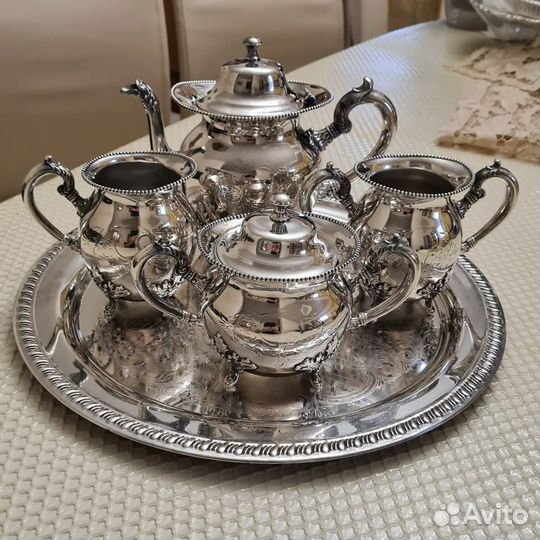 Антикварный чайный сервиз США