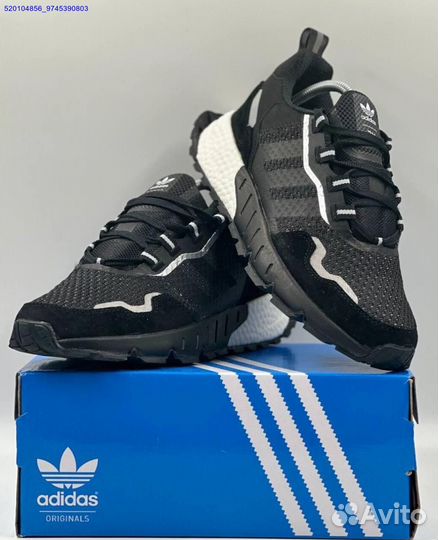 Кроссовки Adidas ZX 1000 Black (Арт.50417)