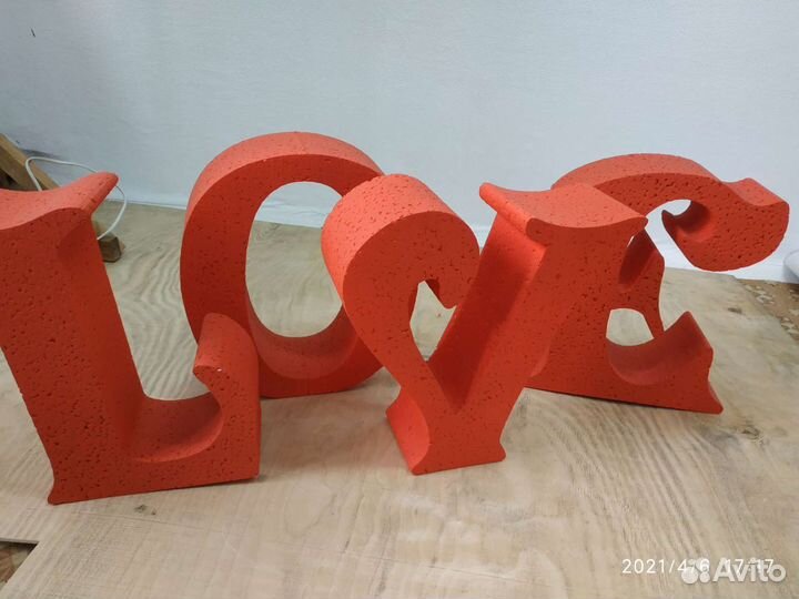 Объемные буквы